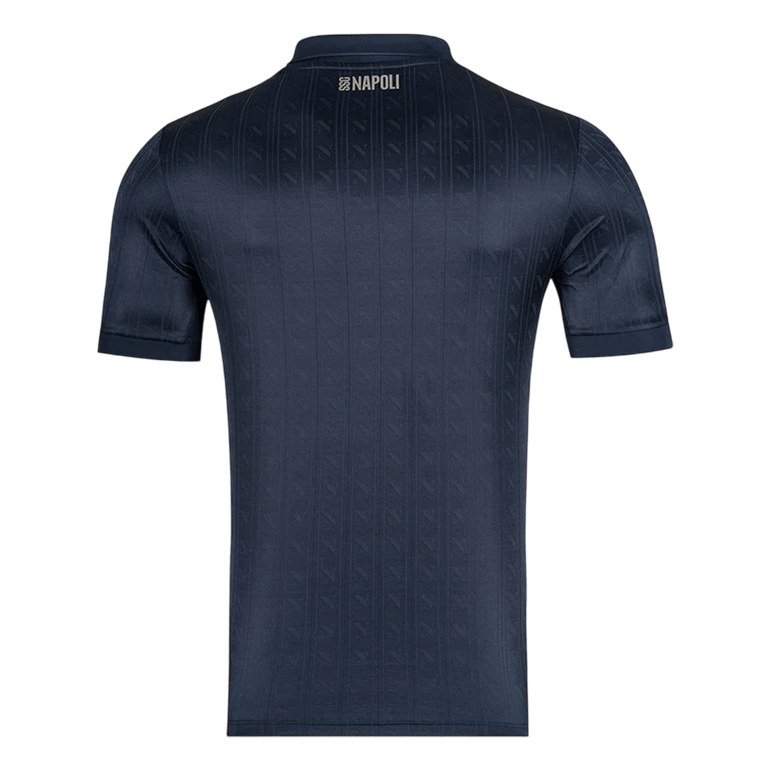 Naples Third Maillot 2025/26 Noir Grande Taille
