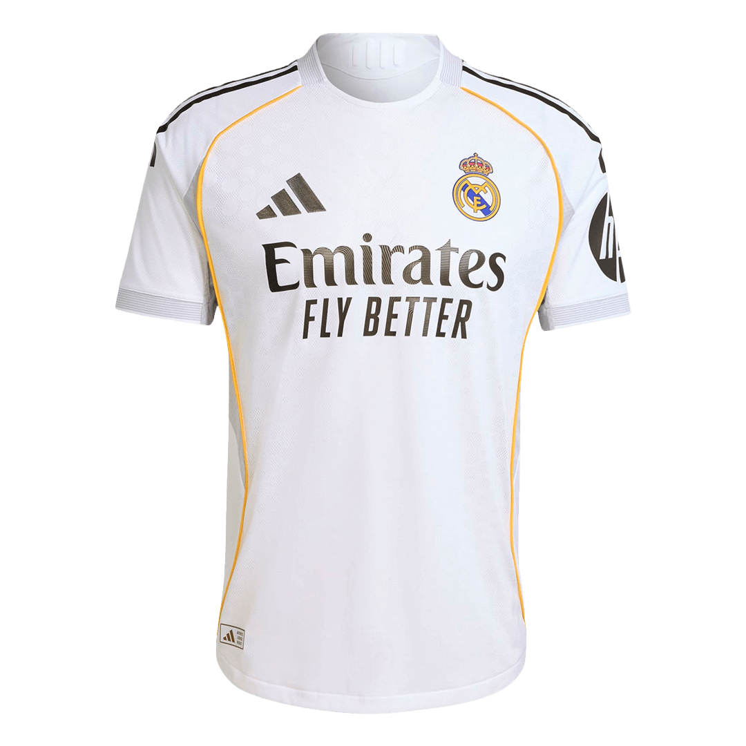 TCHOUAMENI #14 Real Madrid Domicile Maillot 2025/26 Blanc Authentique