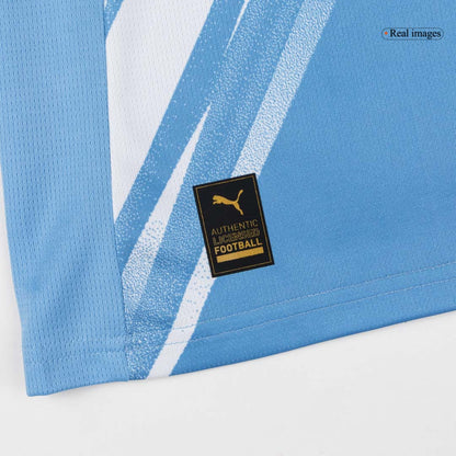 CHERKI #10 Manchester City Domicile Maillot 2025/26 Bleu - Super