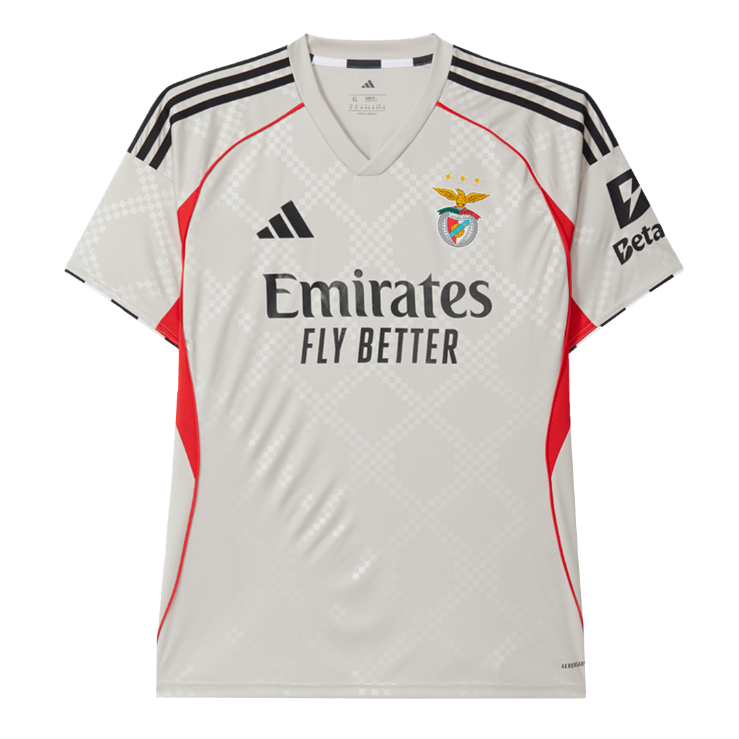 Lisbonne Extérieur Maillot 2025/26 Beige