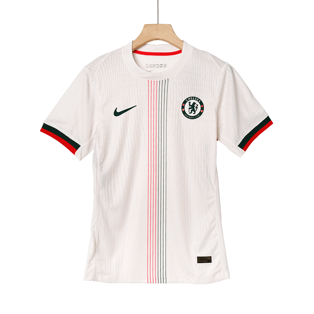 GARNACHO #49 Chelsea Uitshirt 2025/26 Wit Authentiek