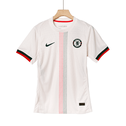 GARNACHO #49 Chelsea Uitshirt 2025/26 Wit Authentiek