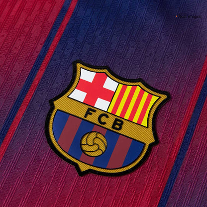ROONY #19 Barcelona Thuisshirt 2025/26 Rood en Blauw Speler - UCL