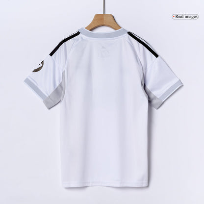Real Madrid Domicile Maillot Kit 2025/26 Junior Blanc
