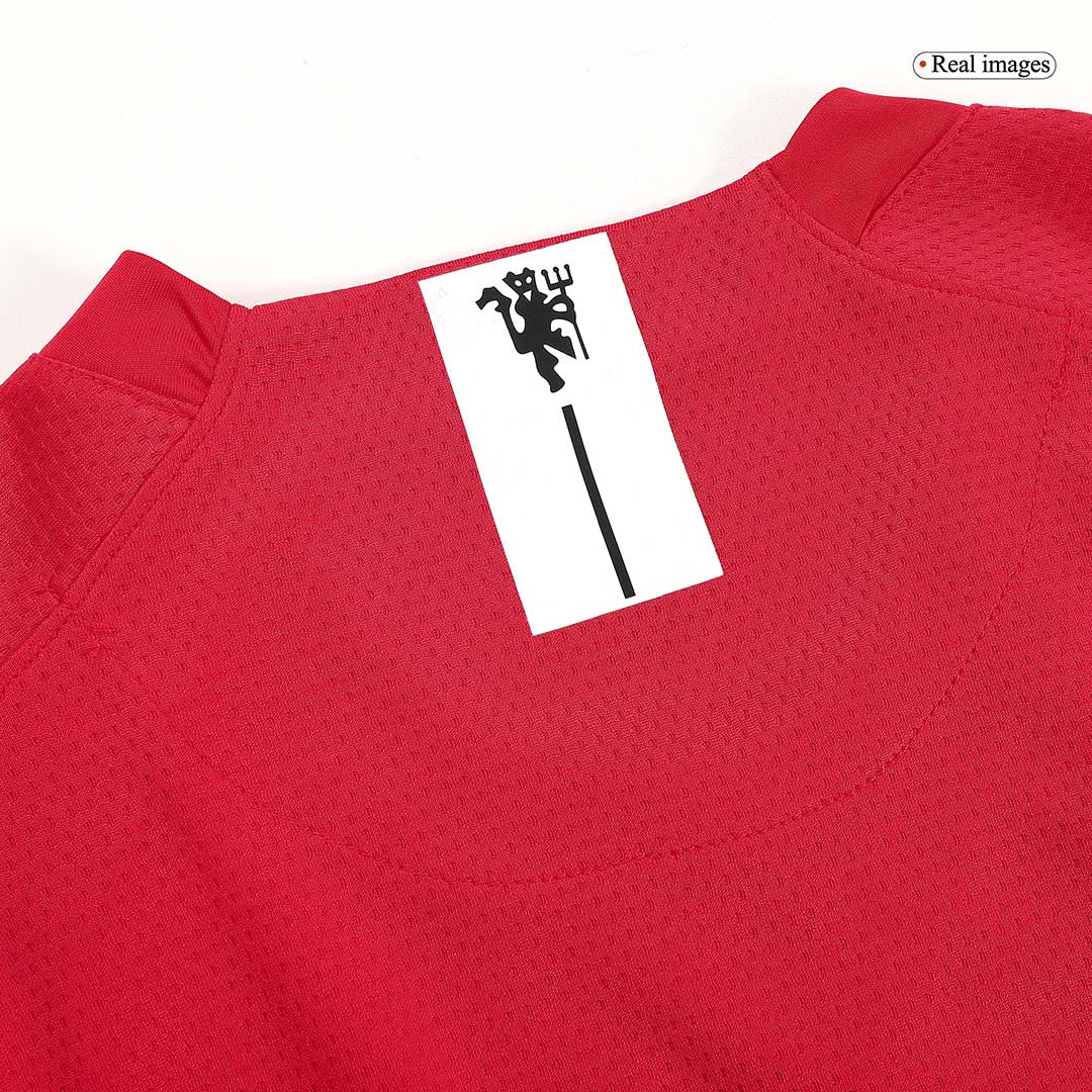 Retro Manchester United Domicile Maillot Manches Longues 2007/08 - UCL Final