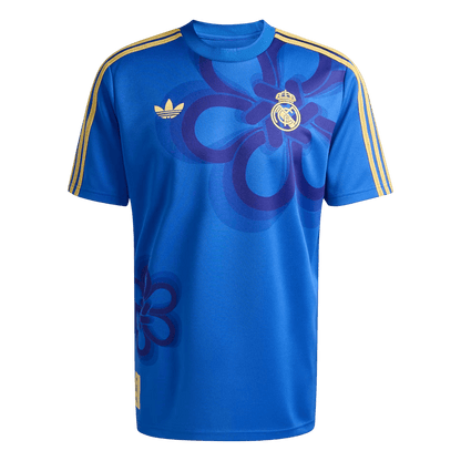 Real Madrid Maillot 2025/26 Bleu Grande Taille