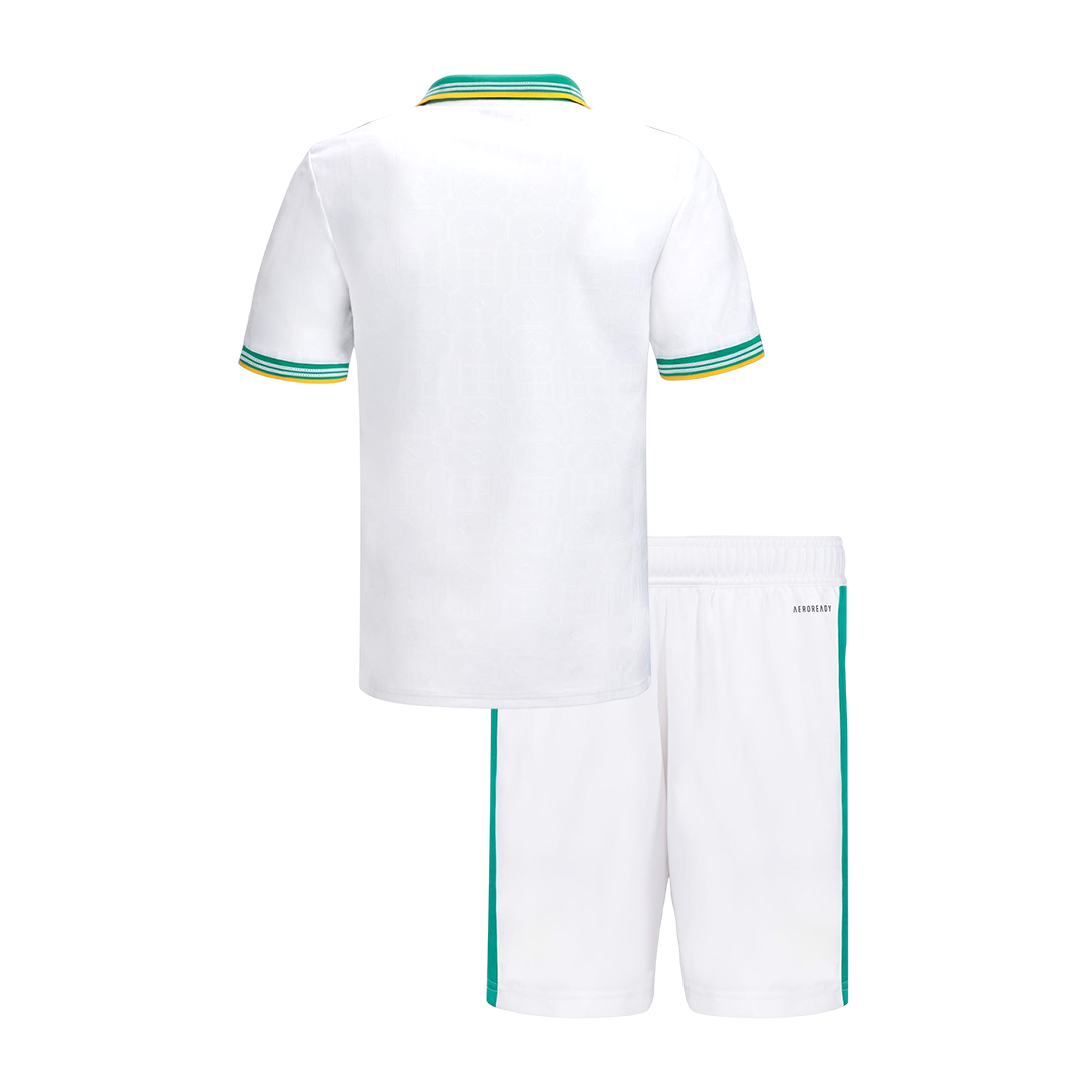 Roma Third Maillot Kit 2025/26 Junior Blanc