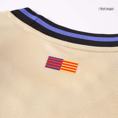 Barcelone Extérieur Maillot Kit 2025/26 Jaune&Noir