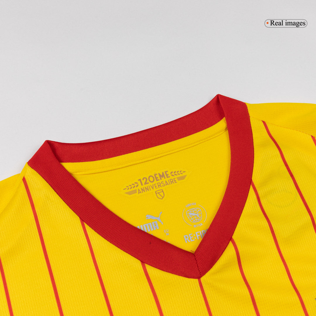 THAUVIN #10 RC Lens Thuisshirt 2025/26 Rood&Geel