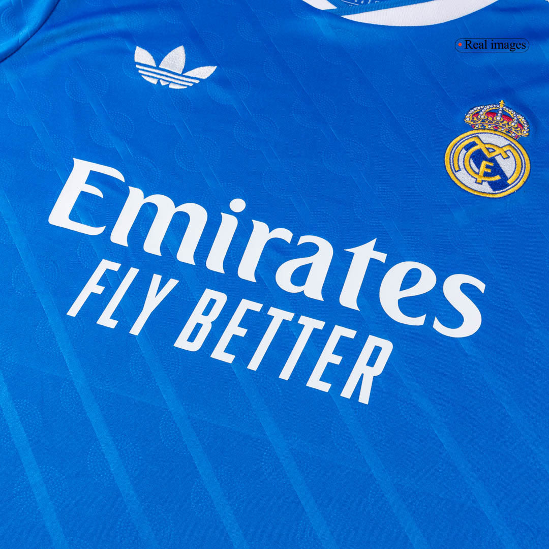 ARDA GÜLER #15 Real Madrid Derde Shirt 2025/26 Blauw