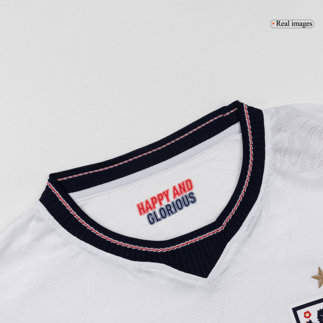 Angleterre Domicile Maillot Coupe du Monde 2026 Blanc Joueur Grande Taille