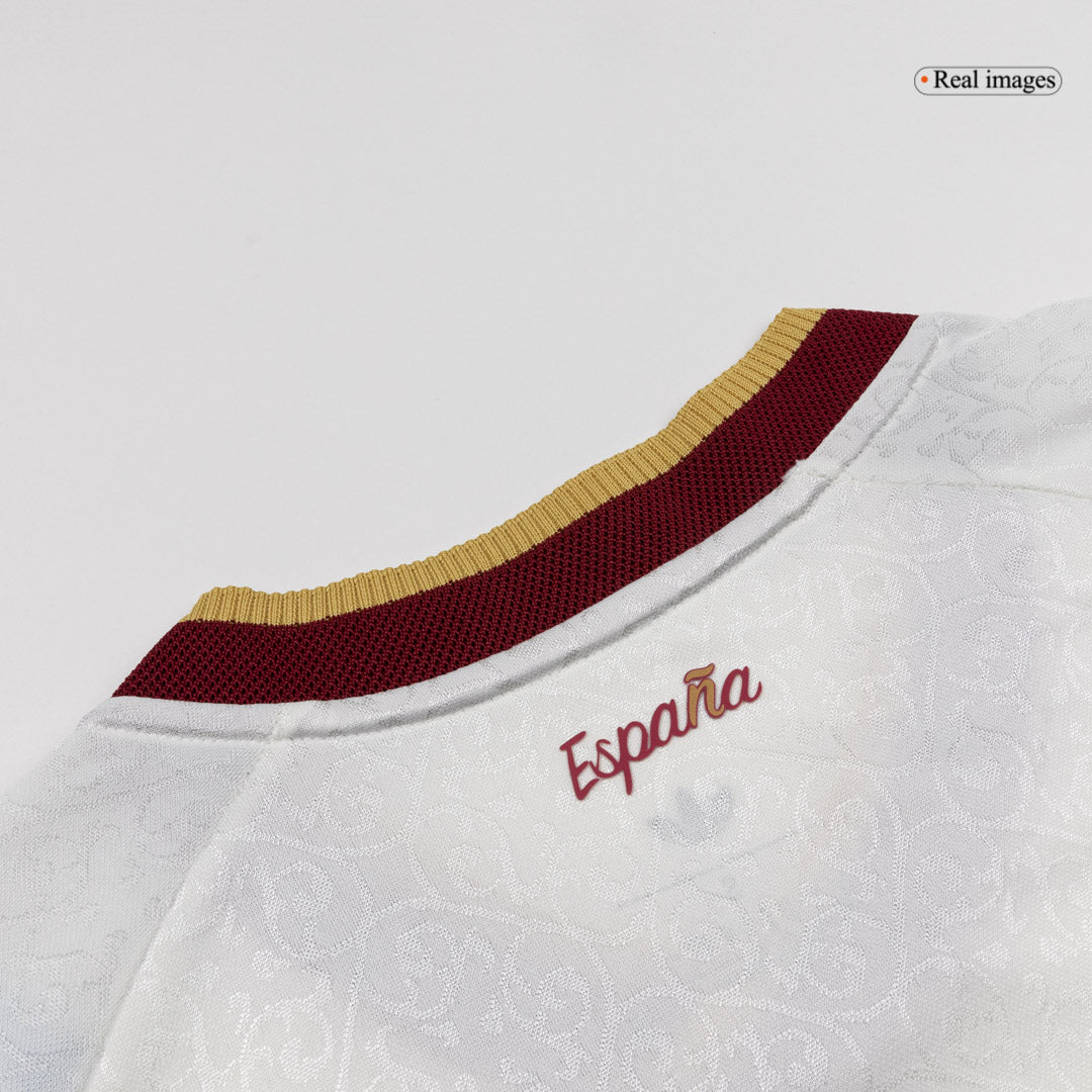RODRIGO #16 Espagne Extérieur Maillot - Coupe du Monde 2026 Blanc Joueur