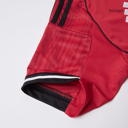 Manchester United Domicile Maillot Kit 2025/26 Rouge