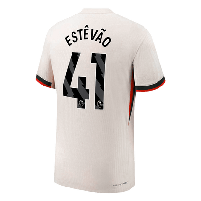 ESTÊVÃO #41 Chelsea Uitshirt 2025/26 Wit Authentic