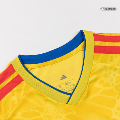 JAMES #10 Colombie Domicile Maillot Coupe du Monde 2026 Jaune