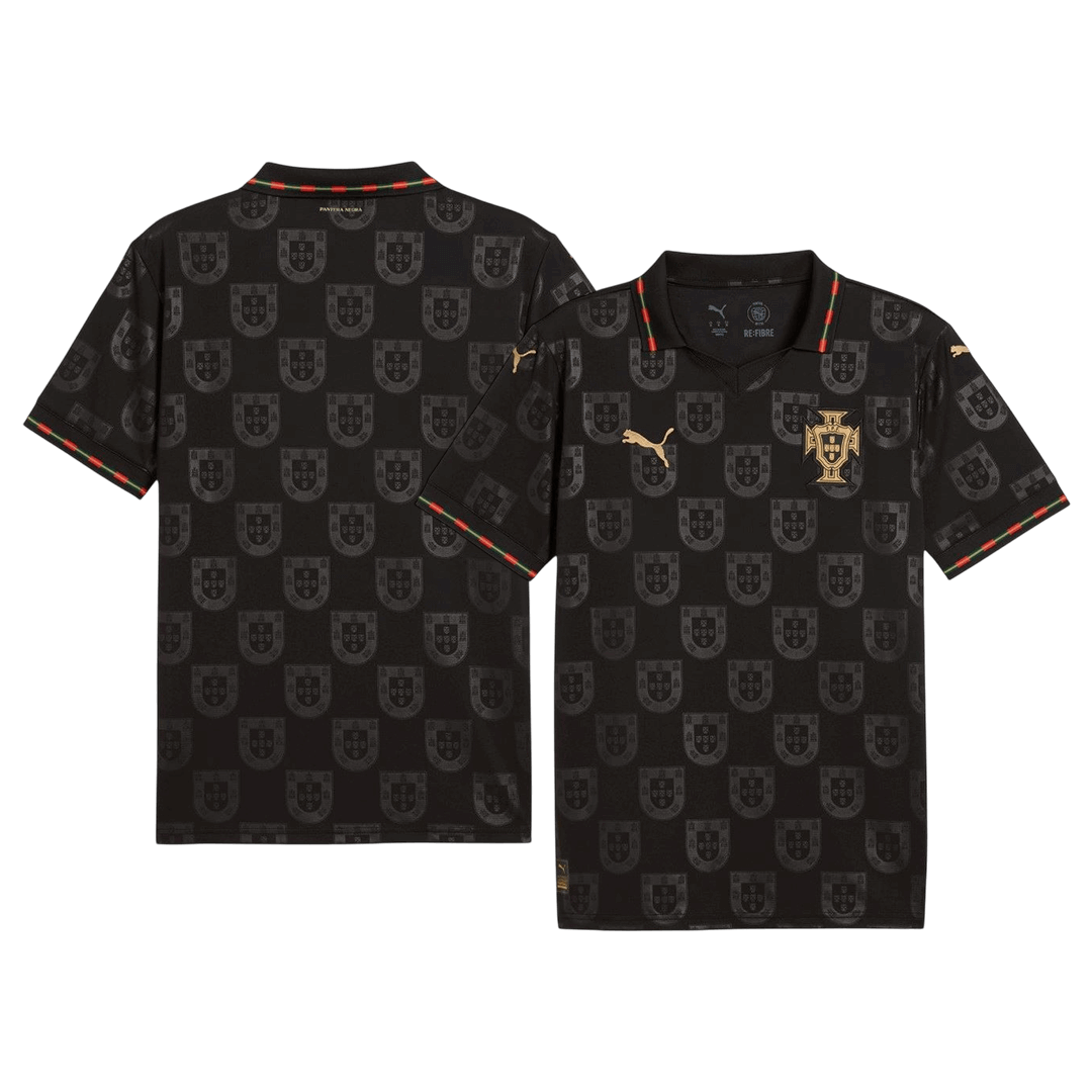 Portugal Thuisshirt Kit - Wereldbeker 2026 Zwart