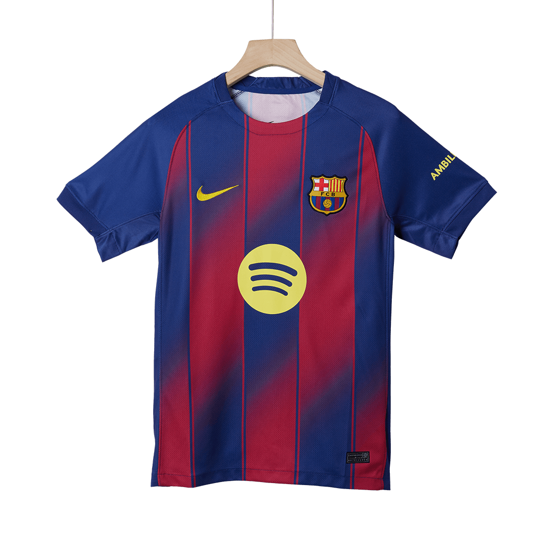 ROONY #19 Barcelona Thuisshirt 2025/26 Rood en Blauw - UCL - Super