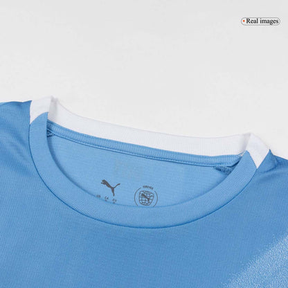 CHERKI #10 Manchester City Domicile Maillot 2025/26 Bleu - Super