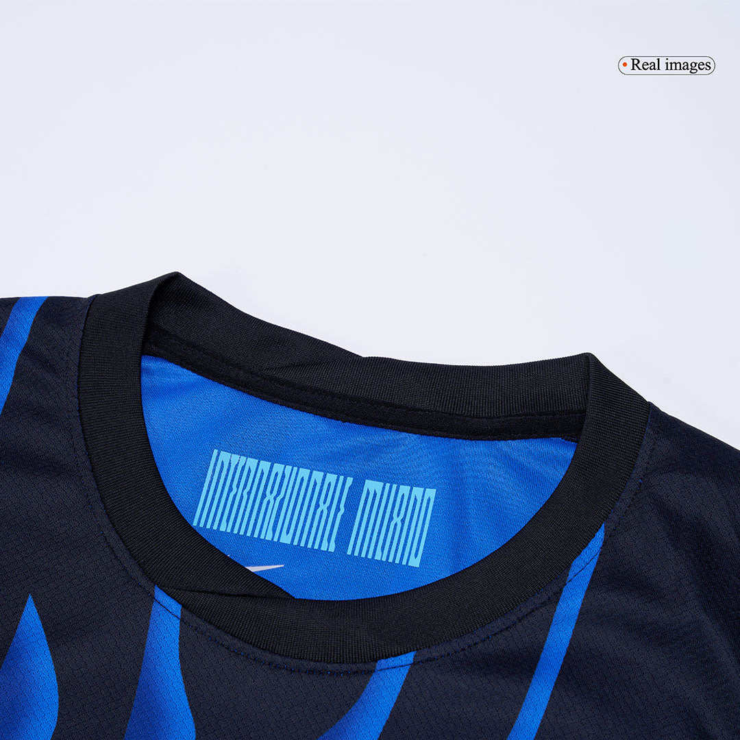 DUMFRIES #2 Inter Milan Domicile Maillot 2025/26 Blue&Black