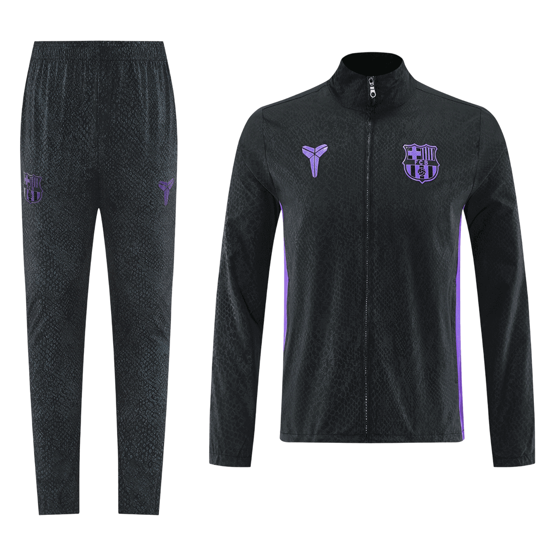 Barcelona Sweatshirt Set 2025/26 Zwart