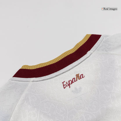 OLMO #10 Espagne Extérieur Maillot 2 Stars - Champion Edition - Coupe du Monde 2026 Blanc Joueur