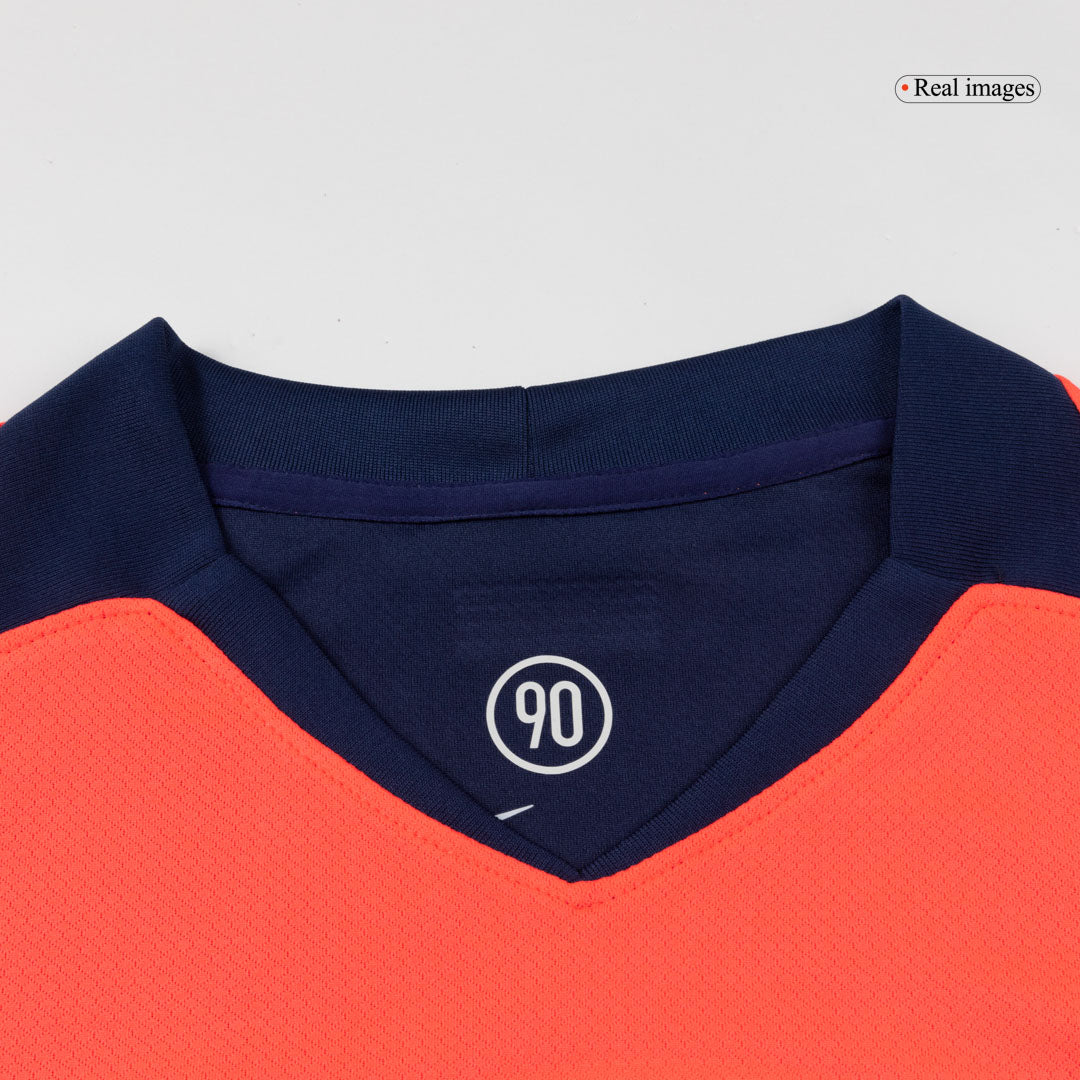 LEWANDOWSKI #9 Barcelone Third Maillot 2025/26 Orange - UCL