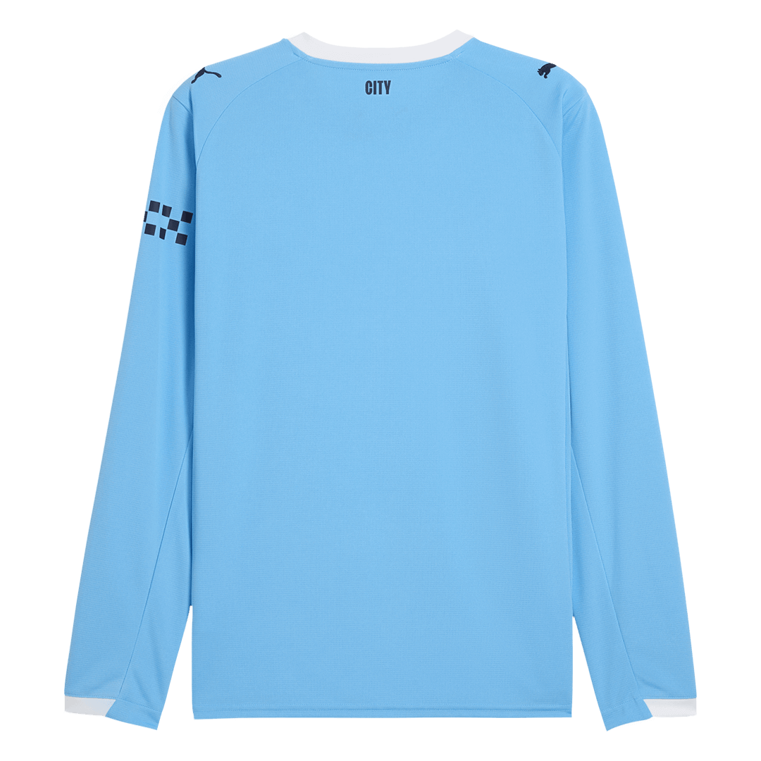 Manchester City Domicile Maillot Manches Longues 2025/26