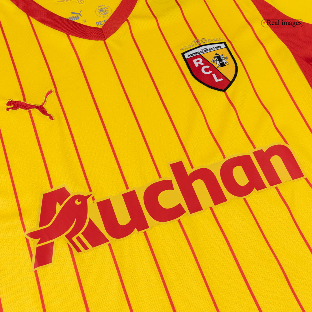 THAUVIN #10 RC Lens Thuisshirt 2025/26 Rood&Geel