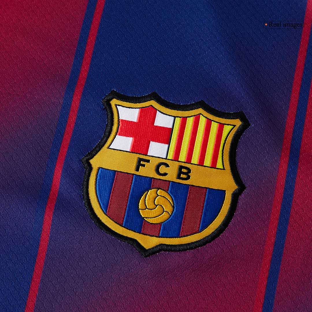 ROONY #19 Barcelona Thuisshirt 2025/26 Rood en Blauw - UCL - Super