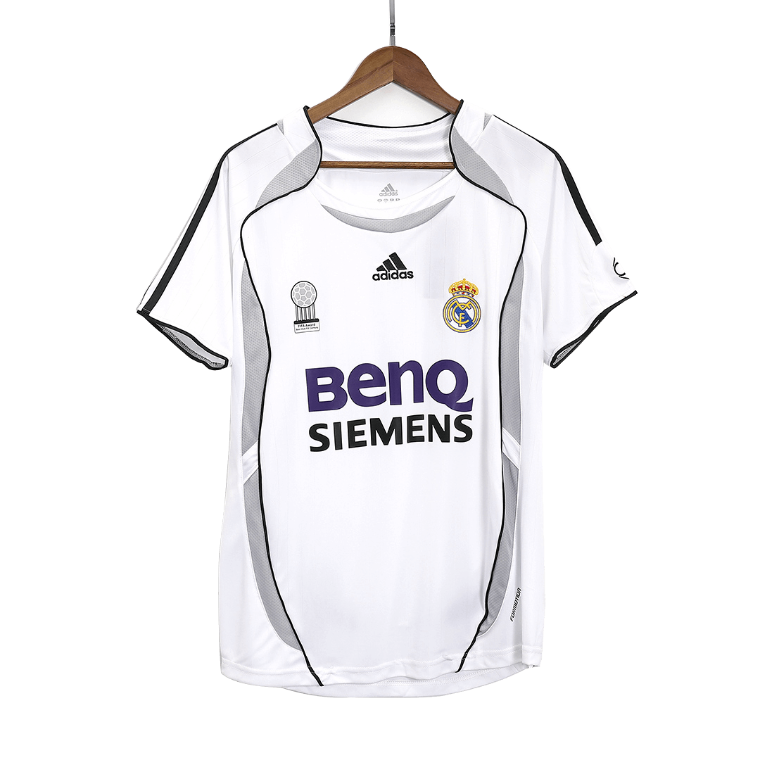 RAUL #7 Retro Real Madrid Domicile Maillot 2006/07