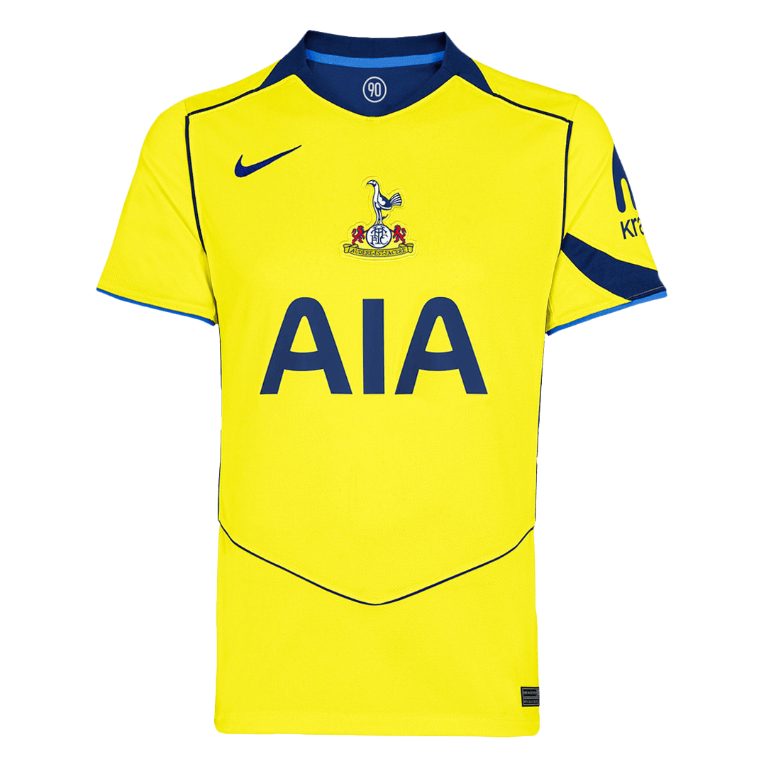 Tottenham Hotspur Derde Thuisshirt 2025/26 Geel Grote Maat