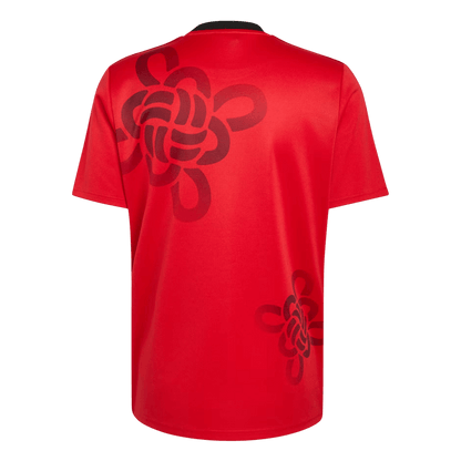 Manchester United Maillot 2025/26 Rouge Grande Taille
