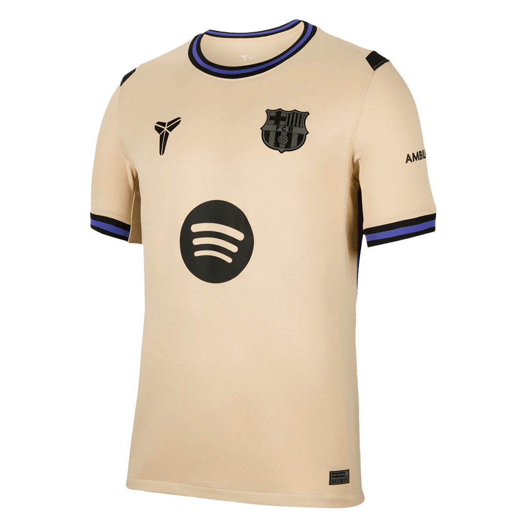 RAPHINHA #11 Barcelone Extérieur Maillot 2025/26 Jaune - UCL