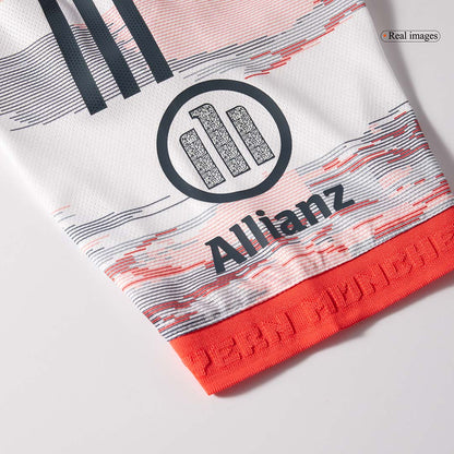 UPAMECANO #2 Munich Extérieur Maillot 2025/26 Blanc Joueur