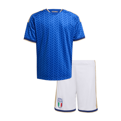 Italië Thuistenue Kit 2025/26 Junior Blauw
