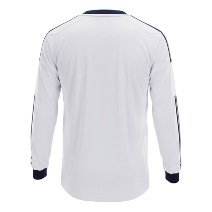 Retro Real Madrid Domicile Maillot Manches Longues 2012/13 Blanc