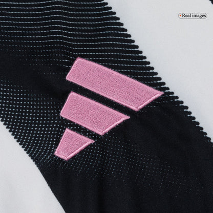 Juventus Thuisshirt Lange Mouwen 2025/26 Zwart&Wit Grote Maat