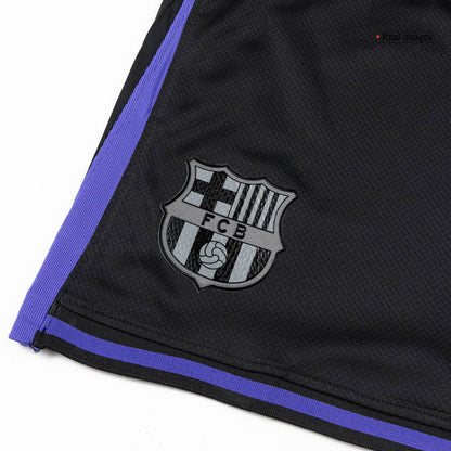 Barcelone Extérieur Short 2025/26 Noir