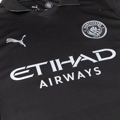 REIJNDERS #4 Manchester City Uitshirt 2025/26 Zwart