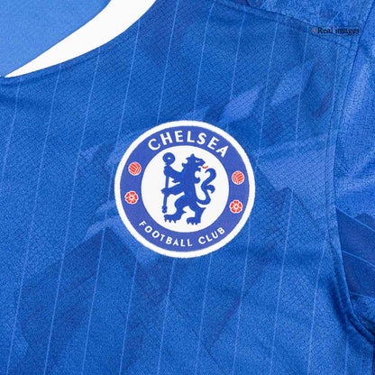 GARNACHO #49 Chelsea Thuisshirt 2025/26 Blauw - Super