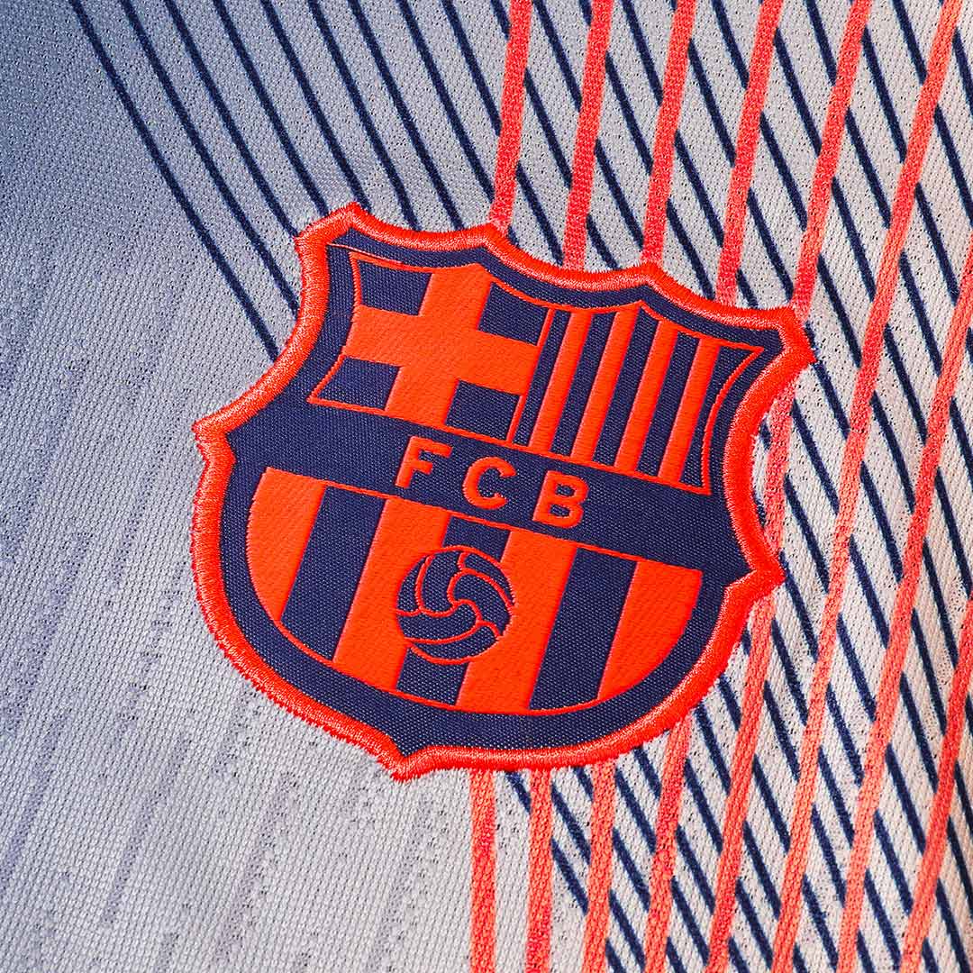 Barcelone Sweatshirt Kit 2025/26 Enfant Black&Orange