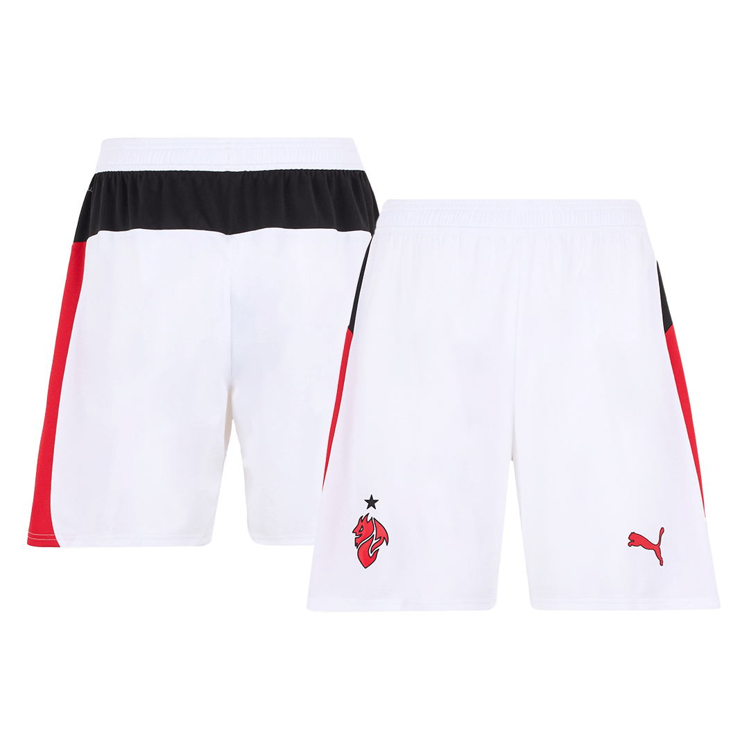 AC Milan Extérieur Maillot Kit 2025/26 Blanc