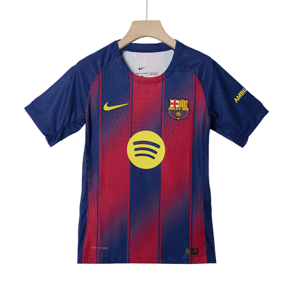 F.DE JONG #21 Barcelone Domicile Maillot 2025/26 Authentique - UCL