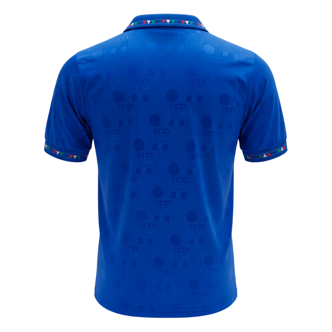 Retro Italie Domicile Maillot 1994 Bleu