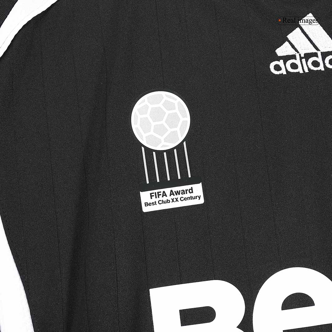 SERGIO RAMOS #4 Retro Real Madrid Extérieur Maillot Manches Longues 2006/07