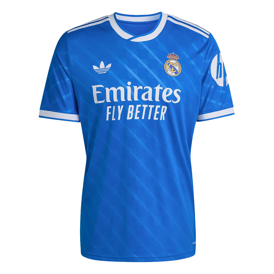 F. MENDY #23 Real Madrid Third Maillot 2025/26 Bleu