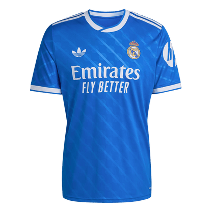 F. MENDY #23 Real Madrid Third Maillot 2025/26 Bleu