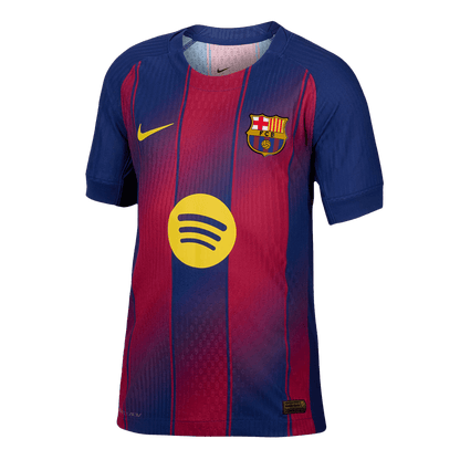 F.DE JONG #21 Barcelone Domicile Maillot 2025/26 Authentique - UCL