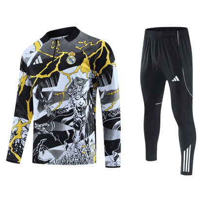 Real Madrid Sweatshirt Tenue 2025/26 Zwart
