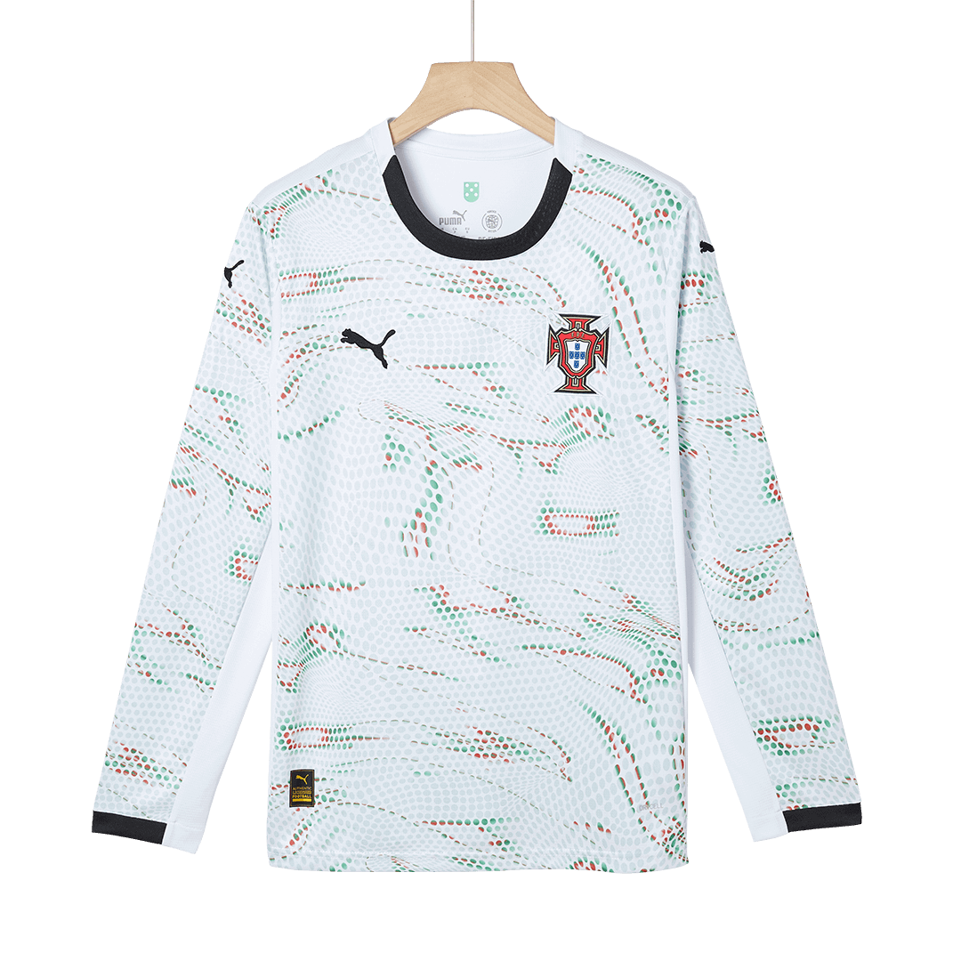 RONALDO #7 Portugal Extérieur Maillot Manches Longues 2025
